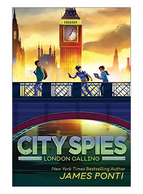 英文原版 London Calling 城市间谍6 伦敦 精装 青少年冒险故事 英文版 进口英语原版书籍