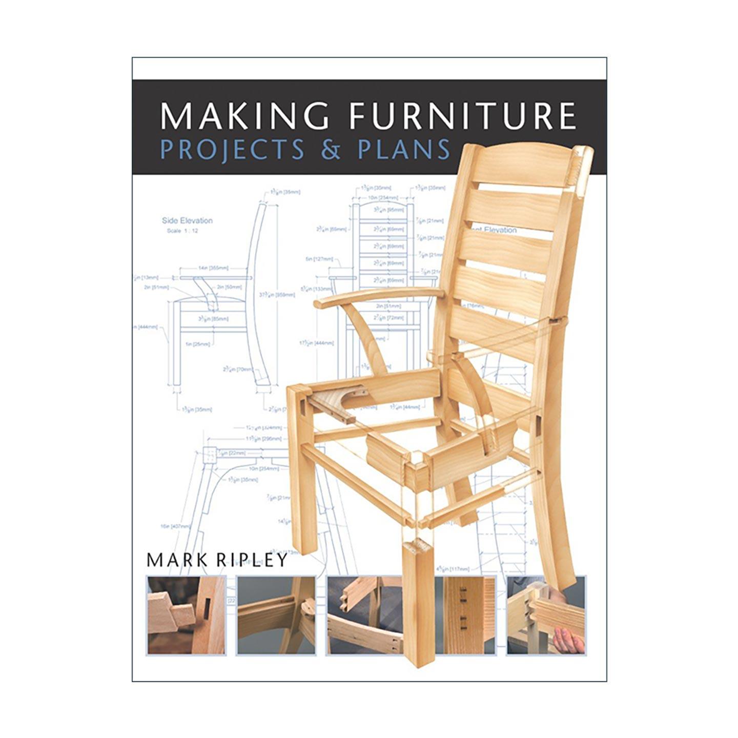 英文原版 Making Furniture Projects & Plans 家具制作 木工爱好者的实操指南 英文版 进口英语原版书籍