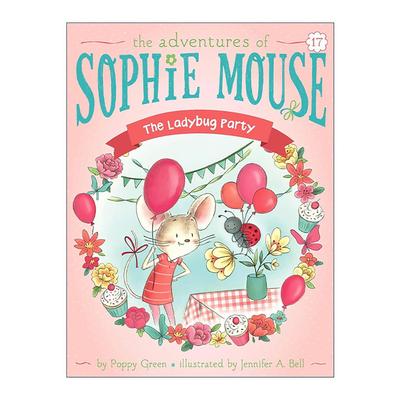 英文原版 The Ladybug Party 老鼠苏菲历险记17 英文版 进口英语原版书籍