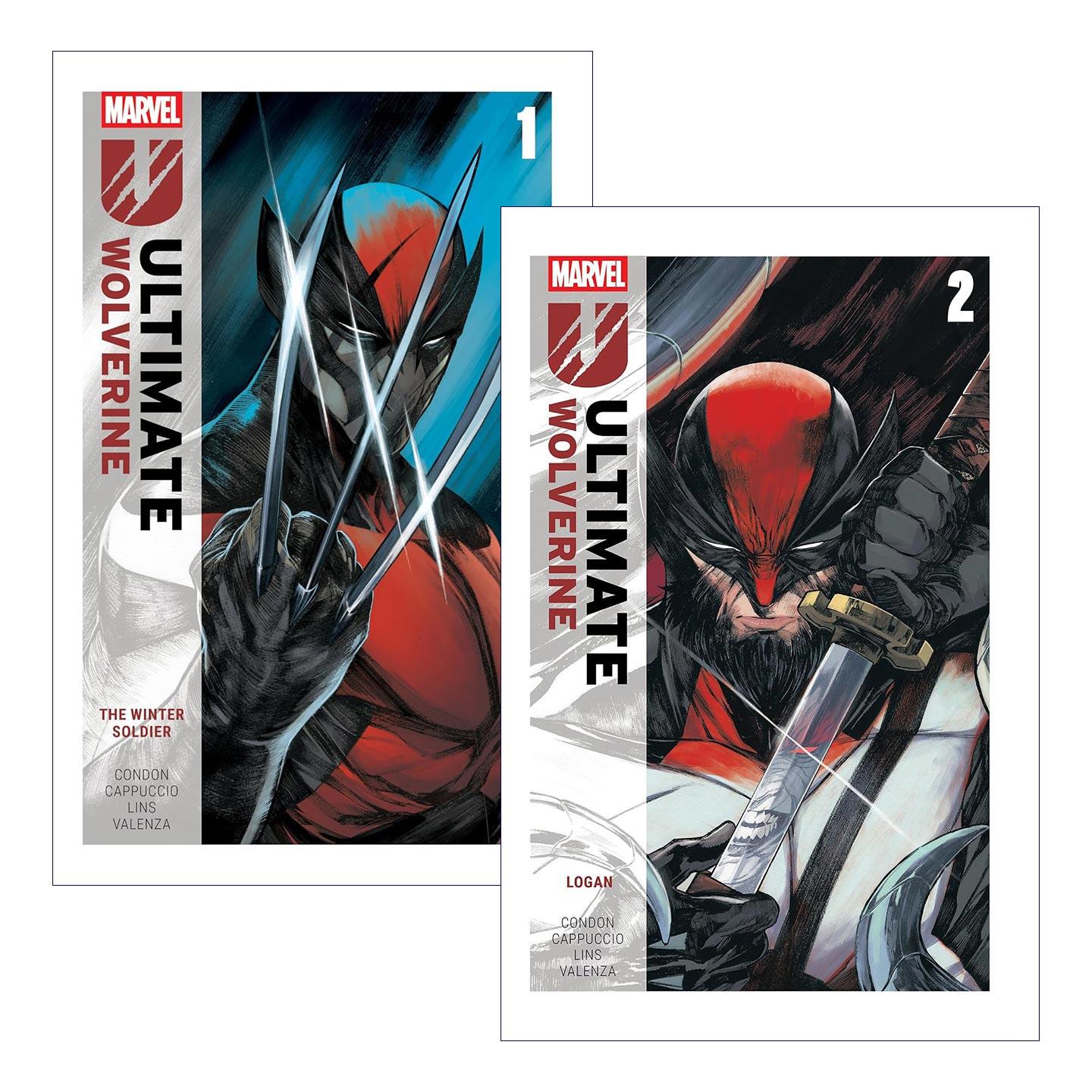 英文原版 Ultimate Wolverine 终极金刚狼系列2册 漫威漫画 Christopher Condon 英文版 进口英语原版书籍