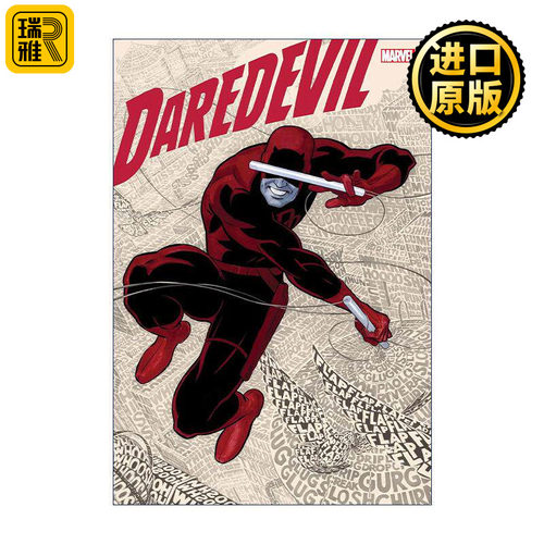 英文原版 Daredevil By Mark Waid Omnibus Vol.1 New Printing 超胆侠 夜魔侠 精选集 卷一 新印版 精装经典收藏版 英文版