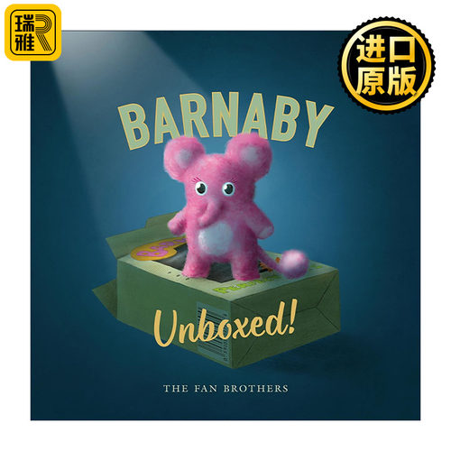 英文原版 Barnaby Unboxed 完美宠物巴拿比 ALA优秀童书 儿童精装治愈绘本 范氏三兄弟 英文版 进口英语原版书籍