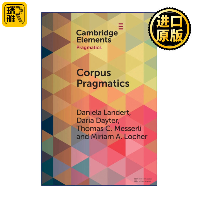 Corpus Pragmatics 语料库语用学 Daniela Landert