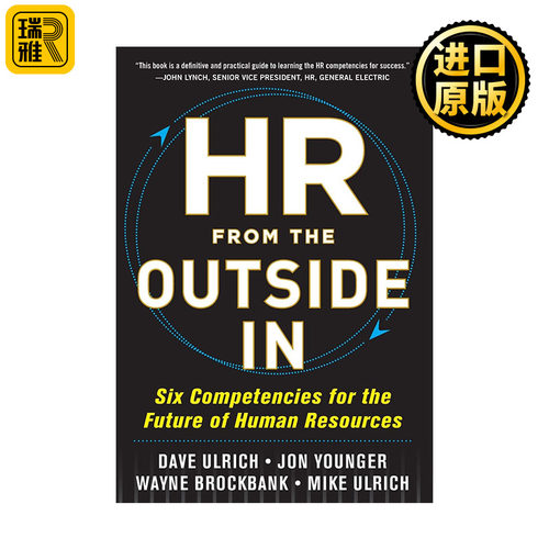 英文原版 HR From the Outside in 高绩效的HR 未来HR的六项修炼 精装 密歇根大学教授戴维·尤里奇 英文版 进口英语原版书籍