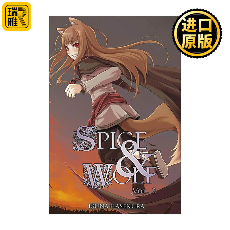 英文原版 Spice And Wolf Vol 2 狼与香辛料2 奇幻主题漫画轻小说 英文版 进口英语原版书籍图片