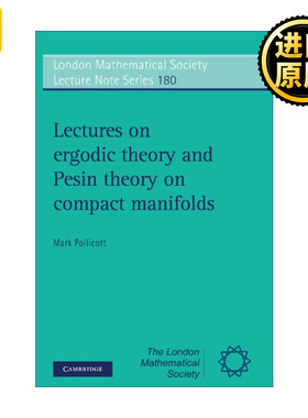 英文原版 Lectures on Ergodic Theory and Pesin Theory on Compact Manifolds 紧流形的遍历理论和柏森理论讲座 英文版 进口书