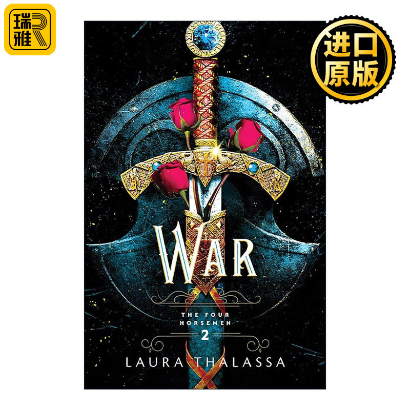 英文原版 War The Four Horsemen 02 战争 四骑士系列2 奇幻小说 Laura Thalassa 英文版 进口英语原版书籍