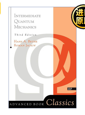 Intermediate Quantum Mechanics 中级量子力学 第3版 物理学前沿系列