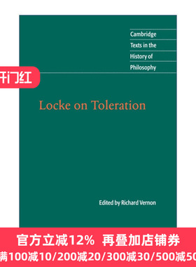 Locke on Toleration 约翰·洛克 论宗教宽容 剑桥哲学史文本系列