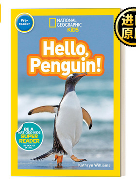 National Geographic Kids Readers Prereader Hello Penguin 你好，企鹅