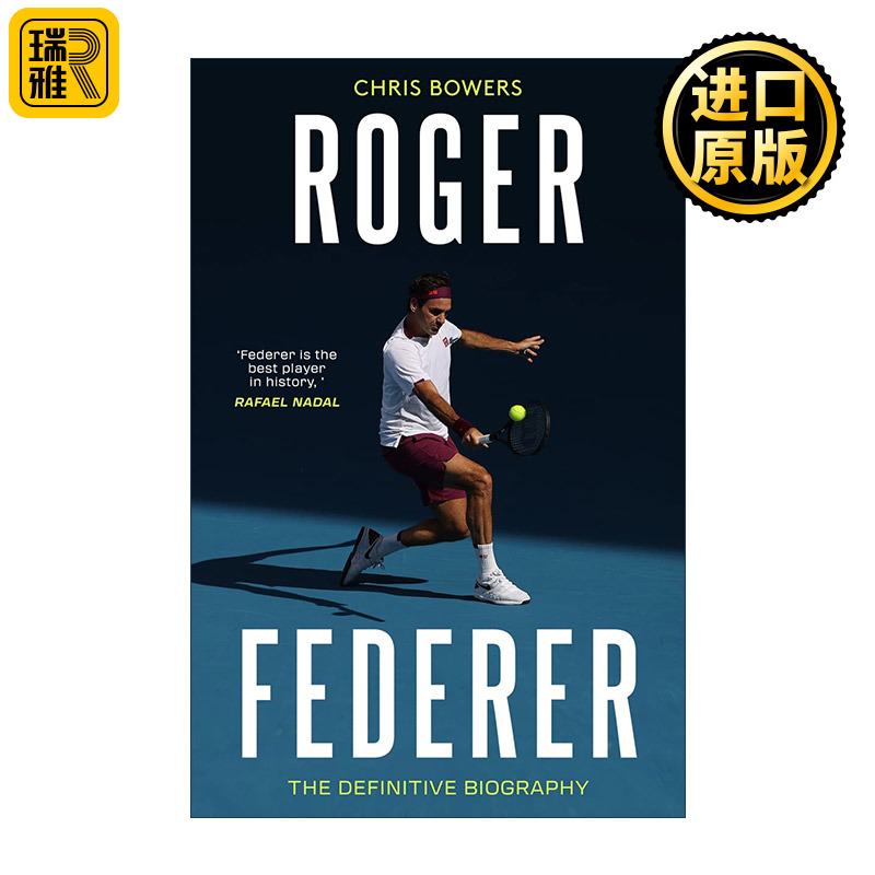 正版 Roger Federer: The Definitive Biography 英文原版 进口英语书籍