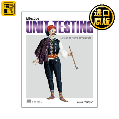 英文原版 Effective Unit Testing Java单元测试入门 英文版 进口英语原版书籍