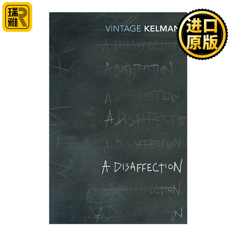 英文原版 A Disaffection 疏离 布克奖作家詹姆斯·凯尔曼 工人阶级意识流小说 布克奖提名 英文版 进口英语原版书籍
