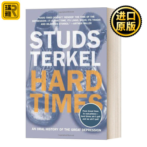 英文原版 Hard Times 艰难时代 亲历美国大萧条 英文版 Studs Terkel 进口英语原版书籍