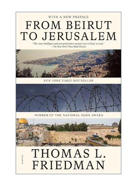 英文原版 From Beirut to Jerusalem 从贝鲁特到耶路撒冷 1989美国国家图书奖非虚构类大奖 英文版 进口英语原版书籍