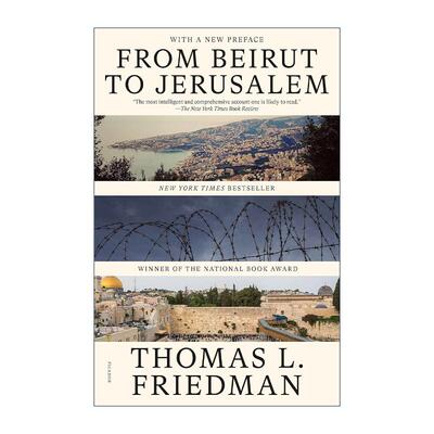 英文原版 From Beirut to Jerusalem 从贝鲁特到耶路撒冷 1989美国国家图书奖非虚构类大奖 英文版 进口英语原版书籍