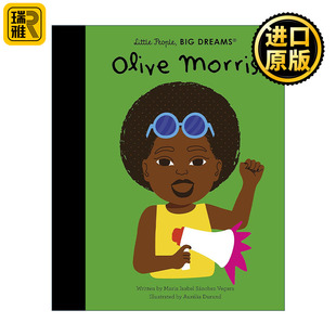 Little People, Big Dreams：Olive Morris 小人物大梦想儿童精装绘本 黑人女权主义者奥丽芙·莫里斯