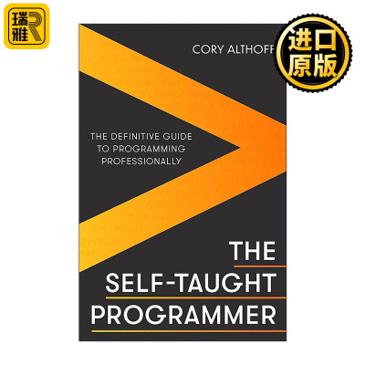 英文原版 The Self-taught Programmer Python编程无师自通 科里·奥尔索夫 Cory Althoff 英文版 进口英语原版书籍