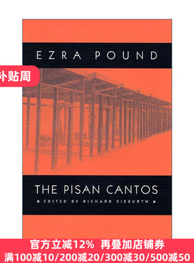 英文原版 The Pisan Cantos 庞德诗选 比萨诗章 新版 Ezra Pound 英文版 进口英语原版书籍