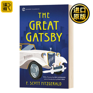 Scott Gatsby 英文原版 盖茨比 The Classics Fitzgerald 全英文版 了不起 文学 经典 英语书籍 进口原版 Signet Great