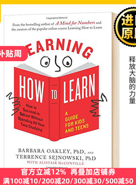 学会如何学习 Learning How to Learn 英文原版 Barbara Oakley;Terrence Sejnowski等 英文版进口原版英语书籍