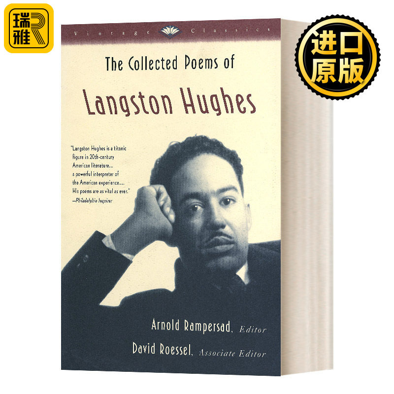 兰斯顿休斯诗集 英文原版 The Collected Poems of Langston Hughes 英文版 Langston Hughes 进口英语原版书籍