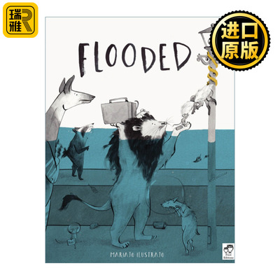 Flooded 漂浮 儿童英文绘本 西班牙插画师Mariajo Ilustrajo