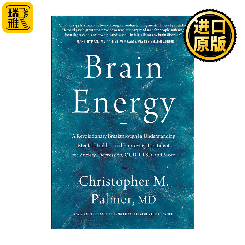 Brain Energy 大脑能量 理解心理健康的革命性突破 改善焦虑 抑郁 强迫症 PTSD等的治疗 精装 Christopher M. Palmer 英文原版