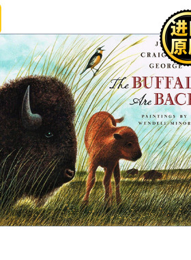 The Buffalo Are Back 水牛回来了 儿童自然环境保护精装绘本 纽伯瑞奖得主 山中岁月作者Jean Craighead George