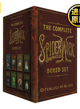 The Complete Spiderwick Chronicles Boxed Set 奇幻精灵历险记共8本