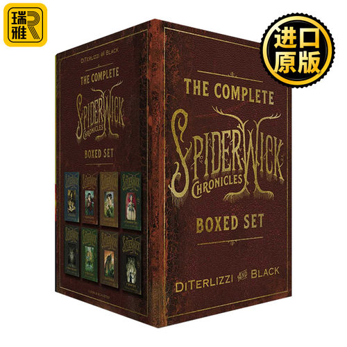 The Complete Spiderwick Chronicles Boxed Set 奇幻精灵历险记共8本
