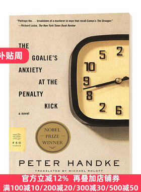 守门员面对罚点球时的焦虑 The Goalie's Anxiety at the Penalty Kick 英文原版 Peter Handke 彼得汉德克 进口原版英语书籍