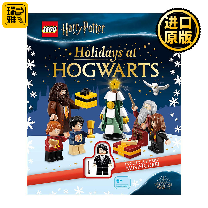 英文原版 LEGO Harry Potter Holidays at Hogwarts DK乐高哈利波特 在霍格沃茨的假期 精装 英文版 进口英语原版书籍