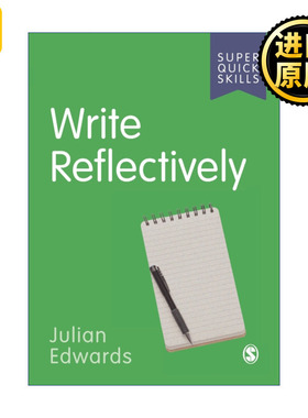 Write Reflectively 如何进行反思性写作 SAGE学术技能入门系列 英美大学本科生学术指南