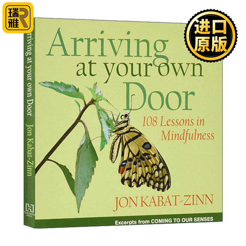 英文原版 Arriving at Your Own Door 108节减压疗愈课 卡巴金教授 英文版 进口英语原版书籍