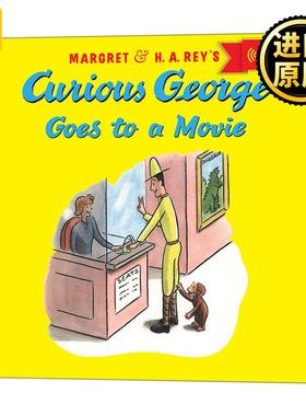 Curious George Goes to a Movie with downloadable audio 好奇猴乔治去电影院