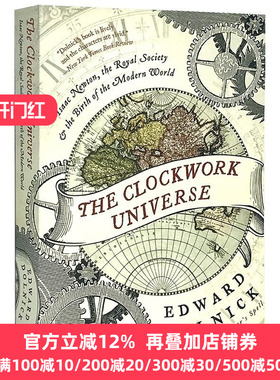 The Clockwork Universe 机械宇宙 英文原版 天文科学科普书籍 牛顿 皇家学会与现代世界的诞生 罗辑思维书单 英文版进口英语书籍