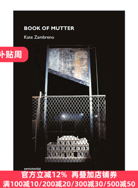 Book of Mutter 呢喃之书 传记 Green Girl作者Kate Zambreno 精装