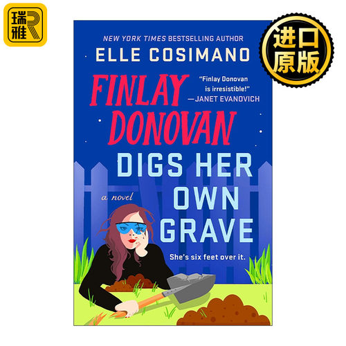 英文原版 Finlay Donovan Digs Her Own Grave 这个杀手有点囧5 自掘坟墓 英文版 进口英语原版书籍