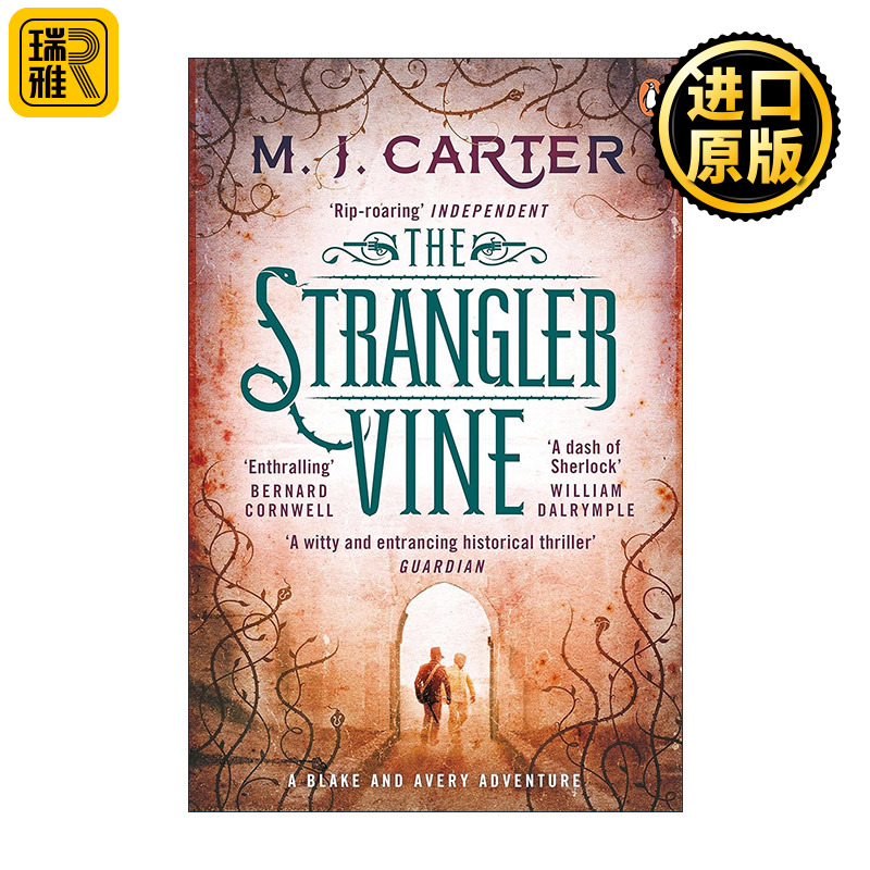 英文原版 The Strangler Vine 绞杀藤 M. J. Carter畅销历史悬疑惊悚小说 英文版 进口英语原版书籍