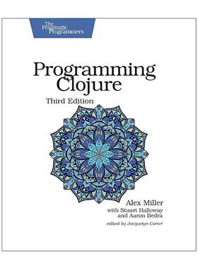 英文原版 Programming Clojure Clojure程序设计 第三版 Java 计算机编程 Stuart Halloway哈罗威 英文版 进口英语原版书籍
