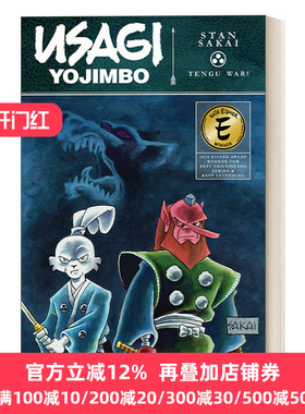 Usagi Yojimbo: Tengu War! 兔子武士：天狗之战 Stan Sakai坂井正彦 IDW漫画