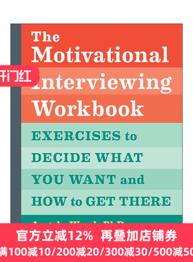英文原版 The Motivational Interviewing Workbook 动机性面谈手册 制定并实现目标 自我提升 Angela Wood PhD 进口英语原版书籍