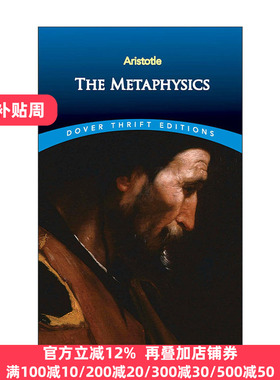 英文原版 The Metaphysics 形而上学 Aristotle亚里士多德 哲学 Dover Thrift Editions 英文版 进口英语原版书籍