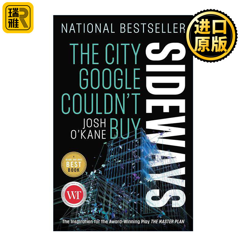 英文原版 Sideways 横向 谷歌买不到的城市 美国国家商业图书奖长名单 Josh O'Kane 英文版 进口英语原版书籍