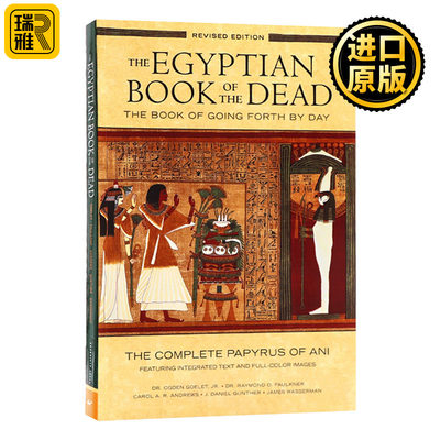 Egyptian Book of the Dead 埃及亡灵之书修订版 象形文字彩色插图 Ogden Goelet