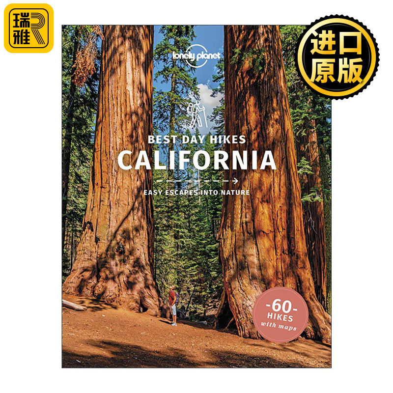 英文原版 Lonely Planet Best Day Walks California 美国加州一日游徒步路线精选60条 孤独星球旅行指南 英文版进口英语原版书籍