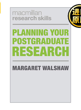 Planning Your Postgraduate Research 研究生学术研究规划指南