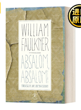 押沙龙 押沙龙 英文原版小说 Absalom Absalom! 精装 英文版 William Faulkner 进口英语原版书籍