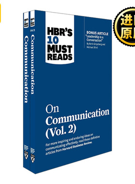 HBR's 10 Must Reads on Communication 2-Volume Collection  10